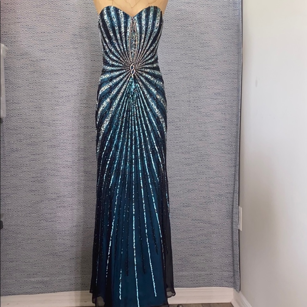Alyce Designs Sequin Prom Dress